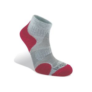 Ponožky Bridgedale CoolFusion Multisport wom 812 grey/raspberry S (3-4,5)